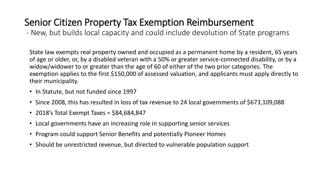 senior citizen property tax exemption