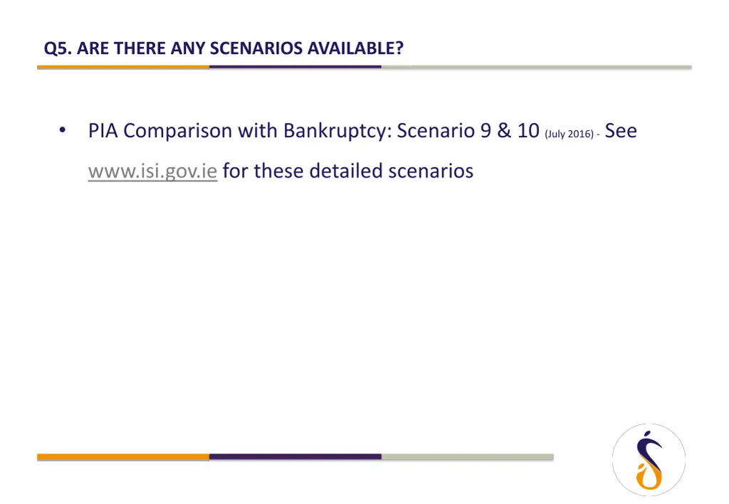 q5 are there any scenarios available