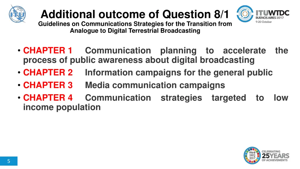 additional outcome of question 8 1 guidelines