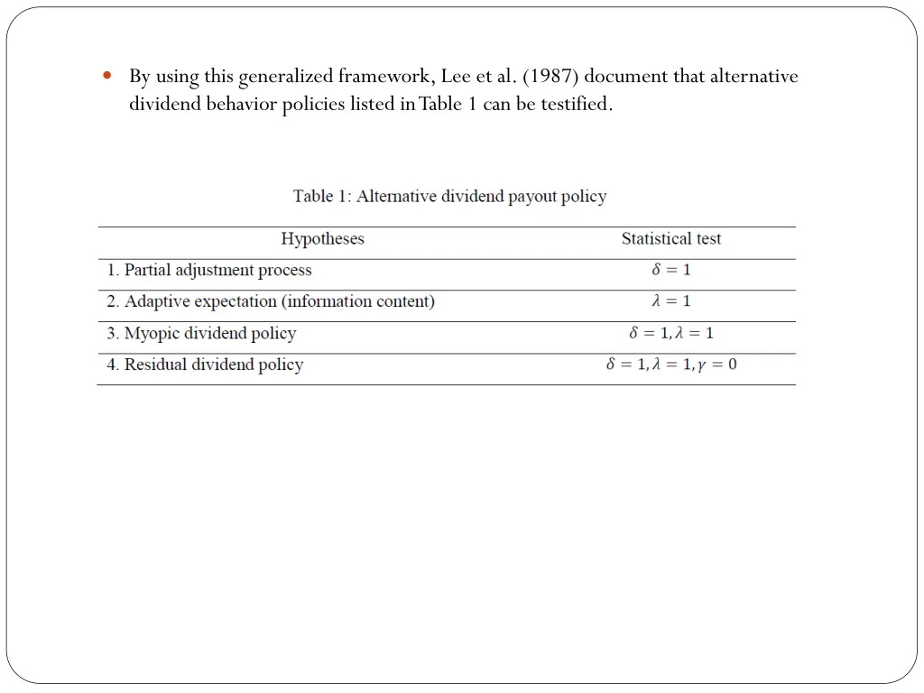 by using this generalized framework