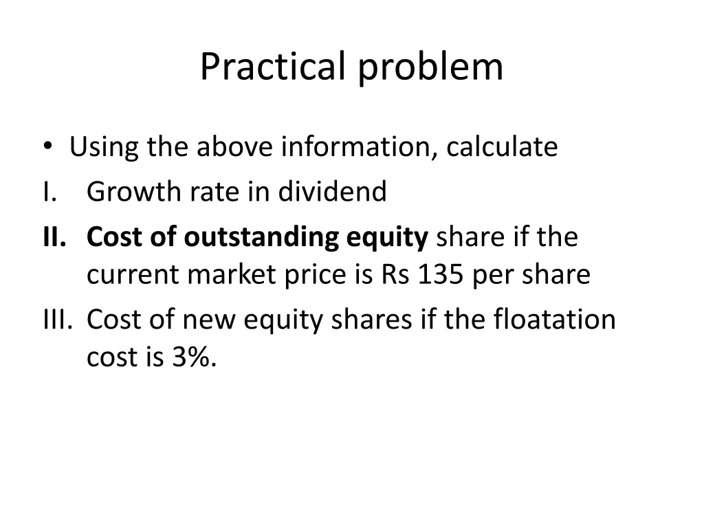 practical problem 1