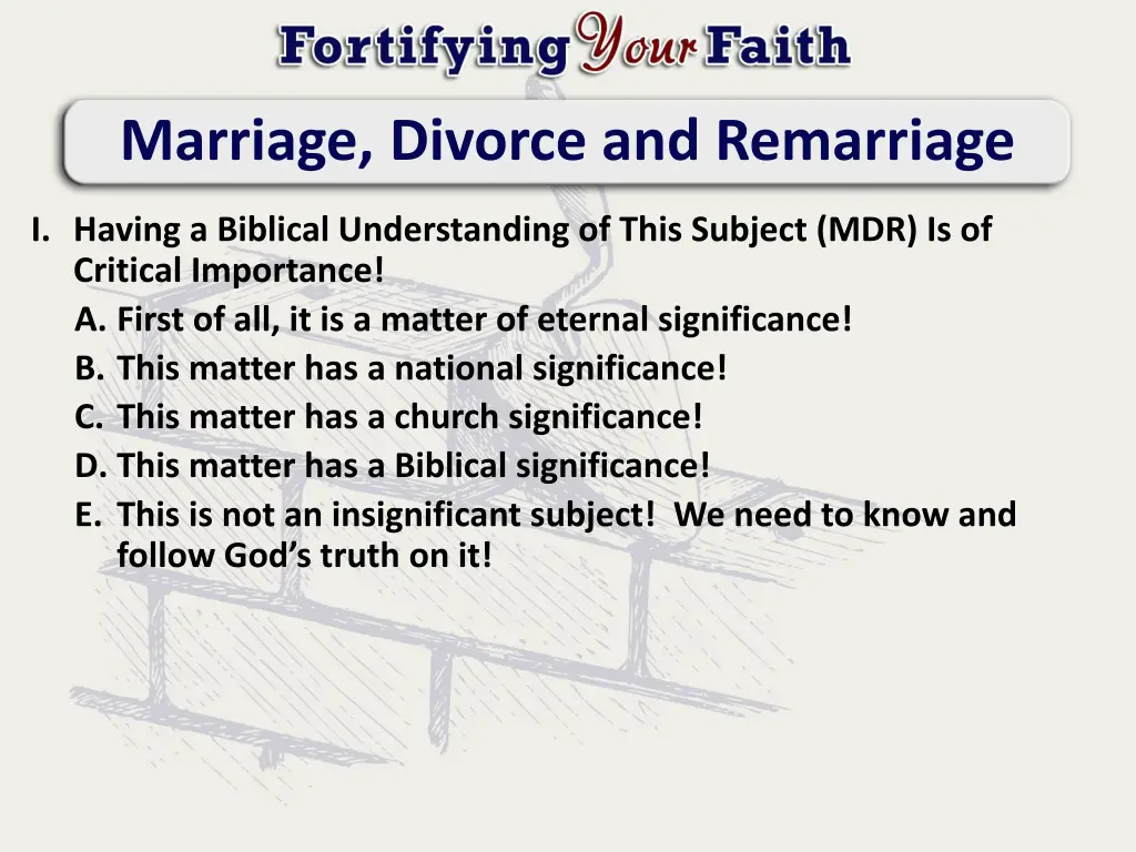 marriage divorce and remarriage