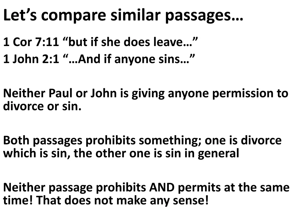 let s compare similar passages 1