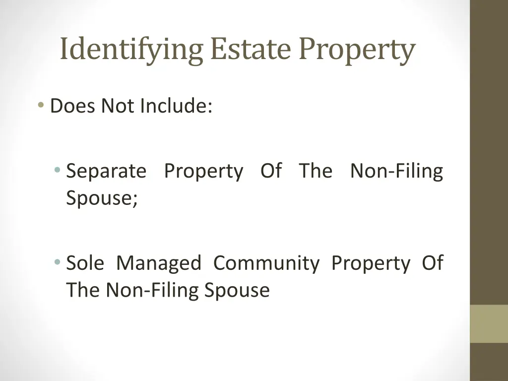 identifying estate property 1