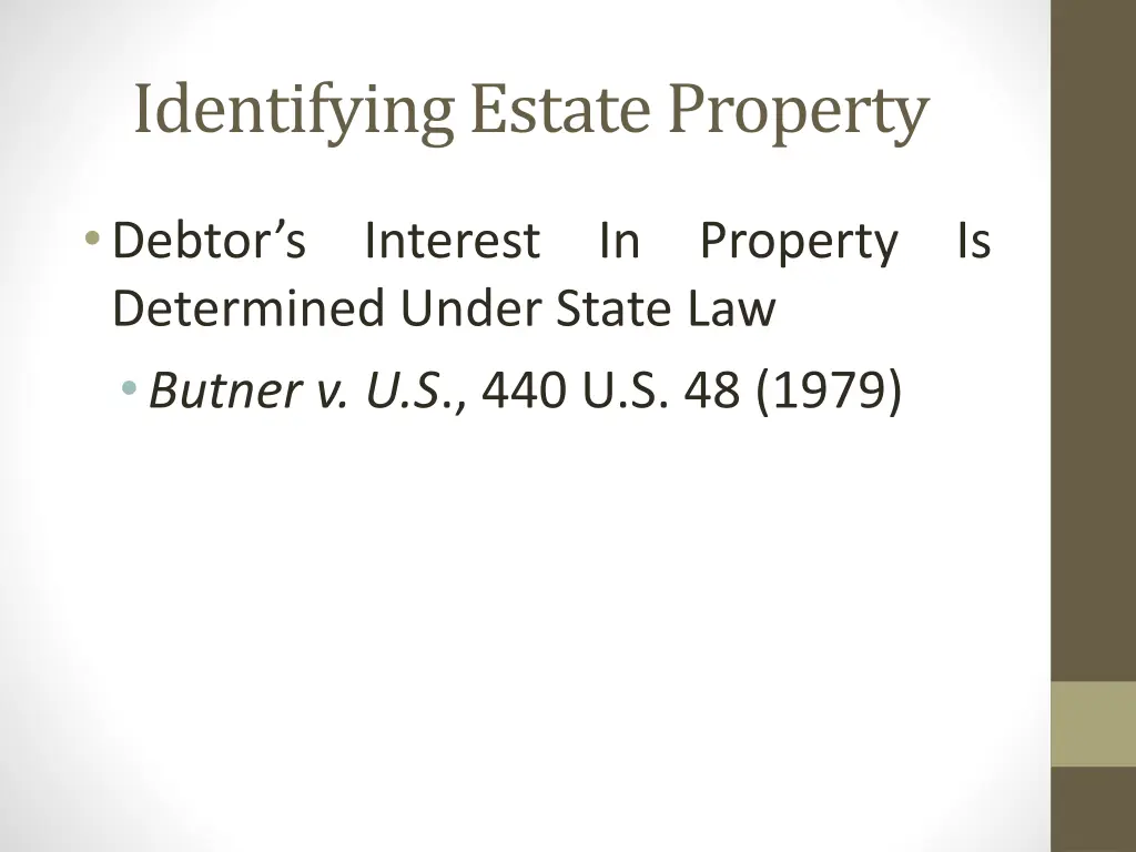 identifying estate property 2