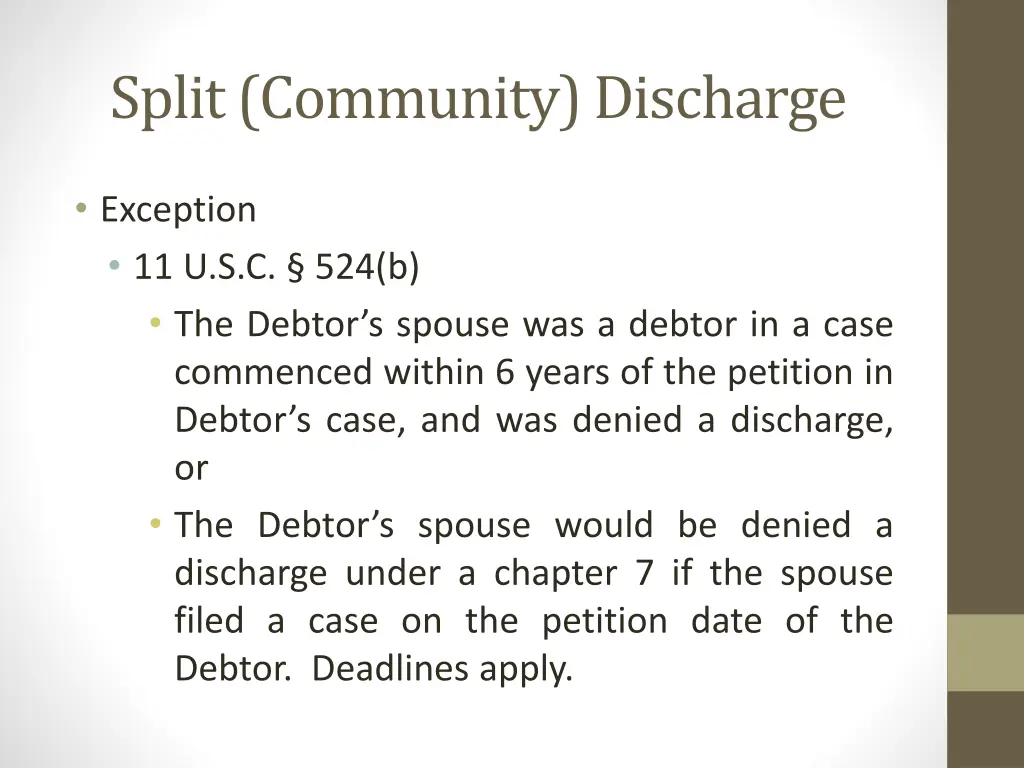 split community discharge 3