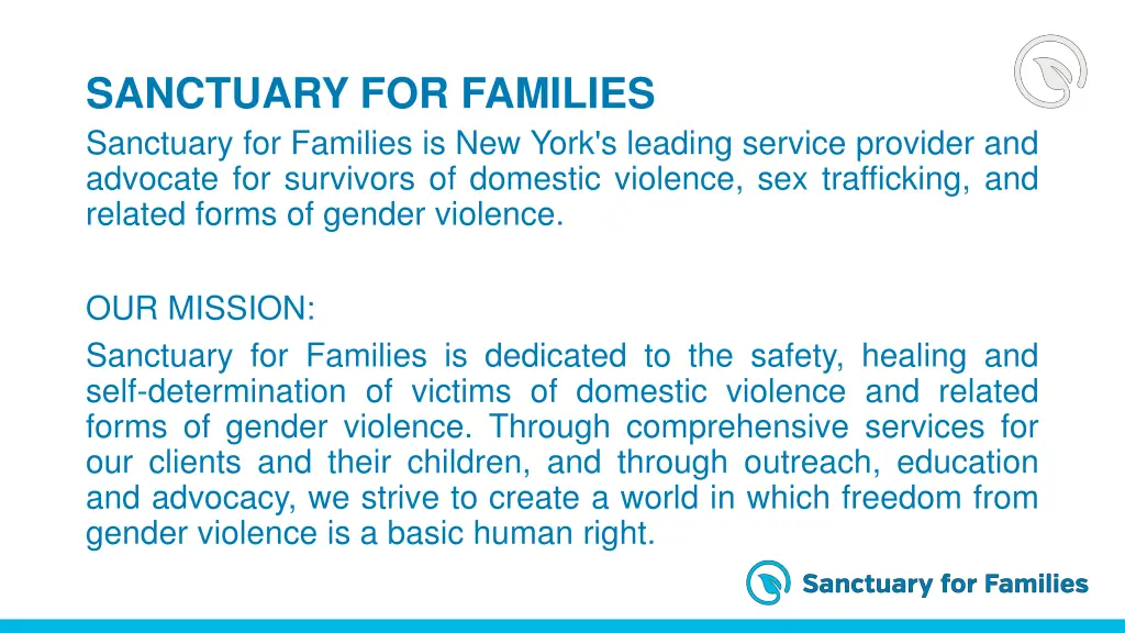 sanctuary for families sanctuary for families