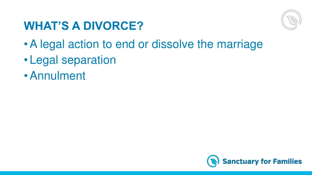 what s a divorce a legal action