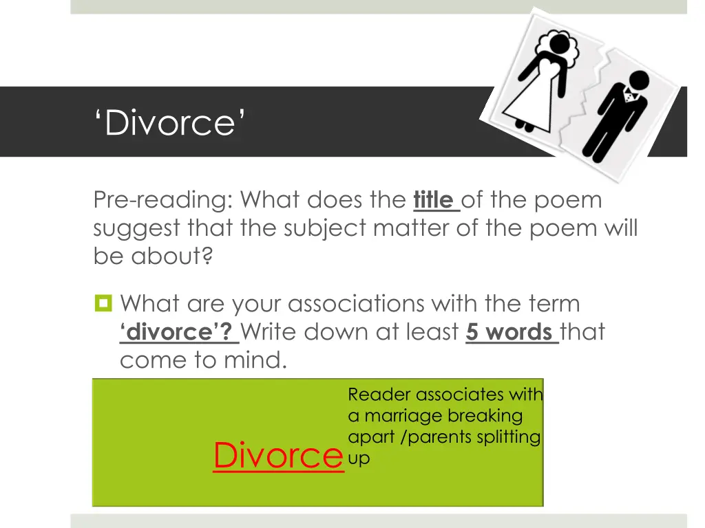 divorce