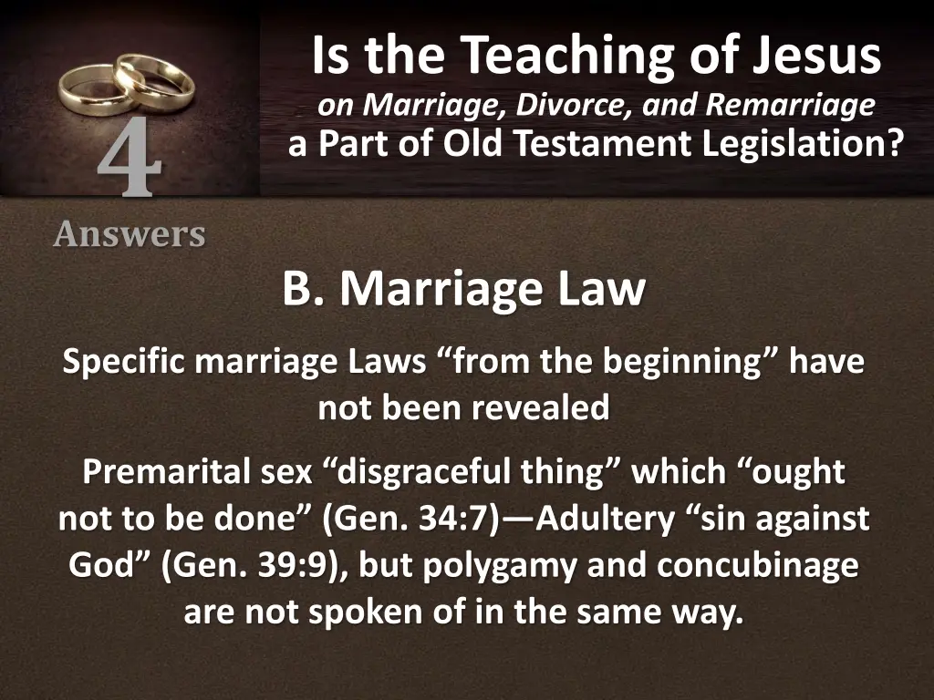 is the teaching of jesus on marriage divorce 17