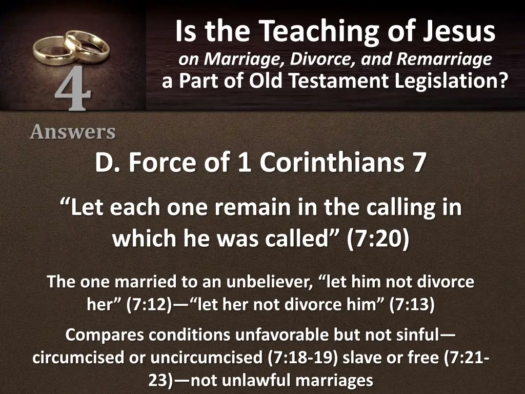 is the teaching of jesus on marriage divorce 32