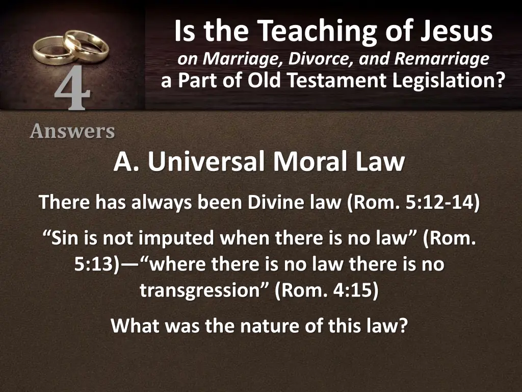 is the teaching of jesus on marriage divorce 9