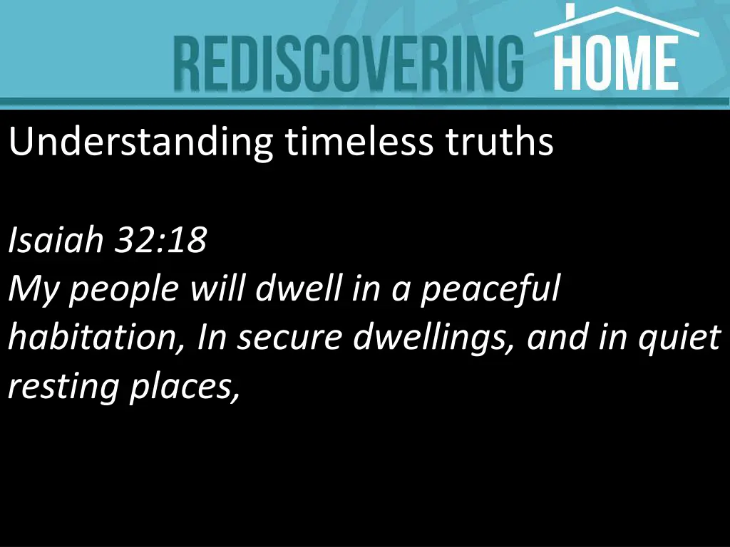 understanding timeless truths 14