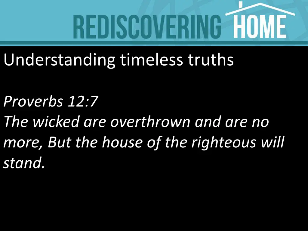 understanding timeless truths 17