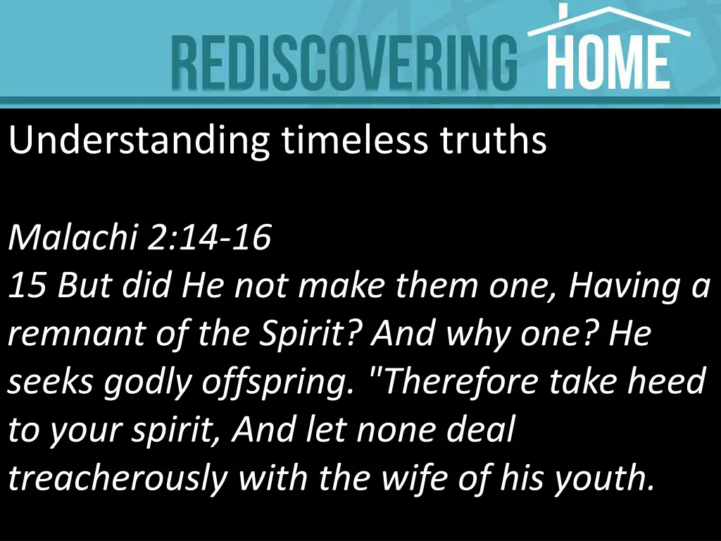 understanding timeless truths 7