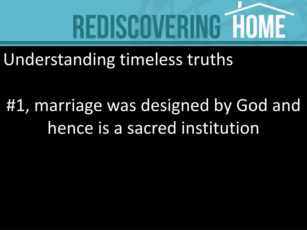 understanding timeless truths