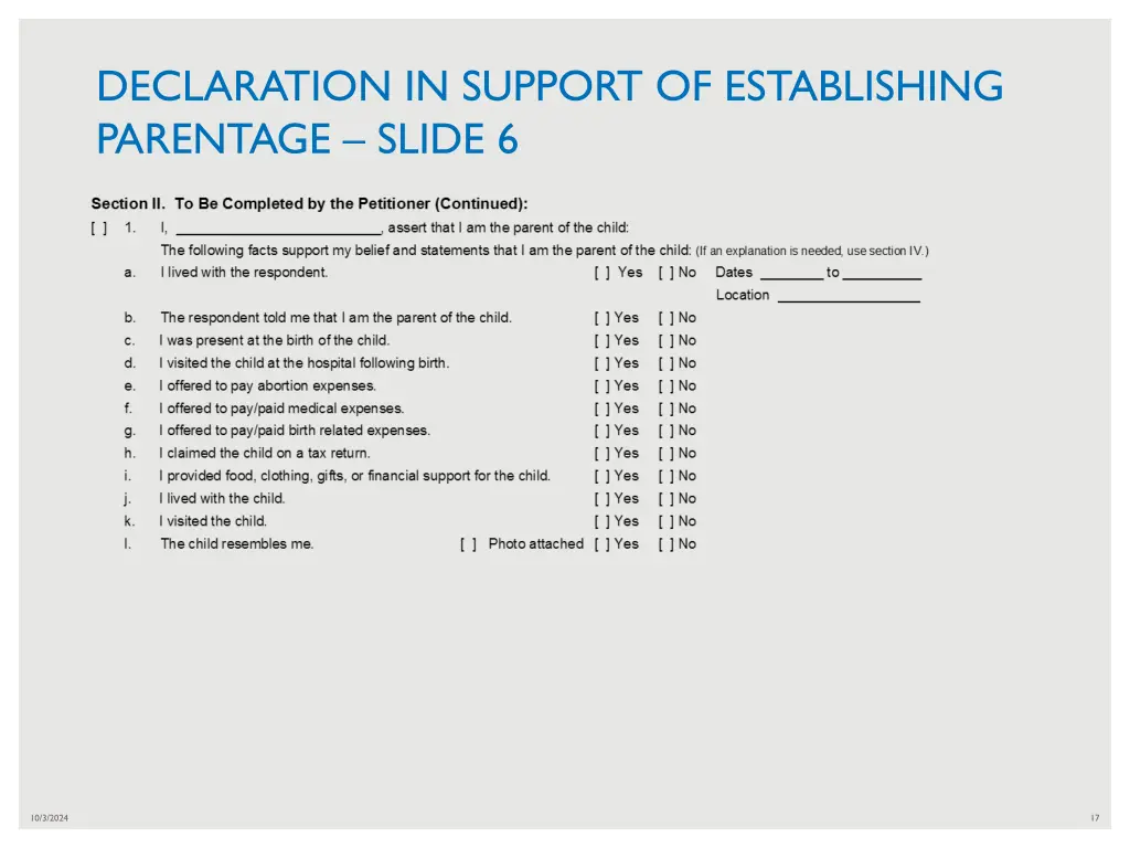 declaration in support of establishing parentage 5