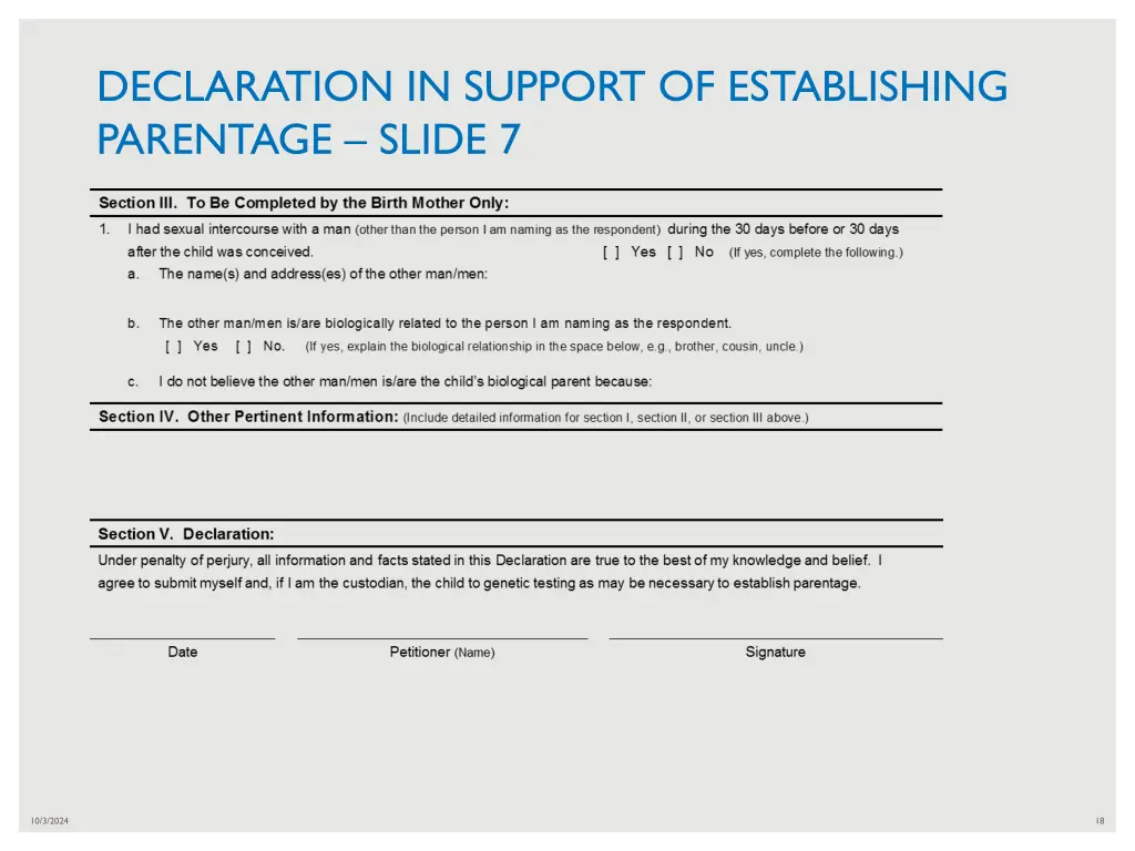 declaration in support of establishing parentage 6