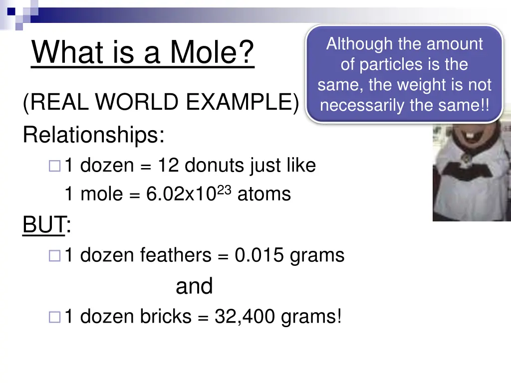 what is a mole 1