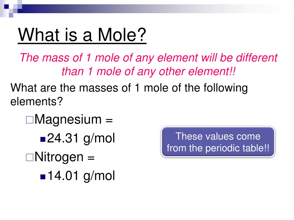 what is a mole 2