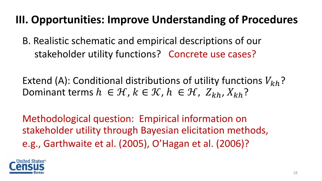 iii opportunities improve understanding 1