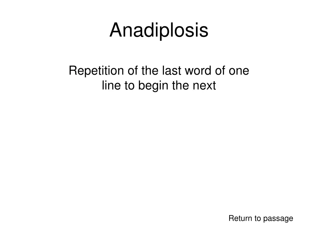 anadiplosis