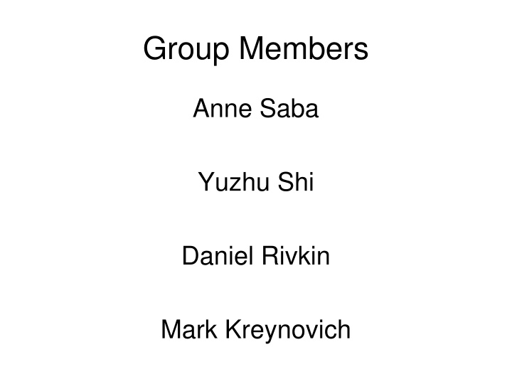 group members