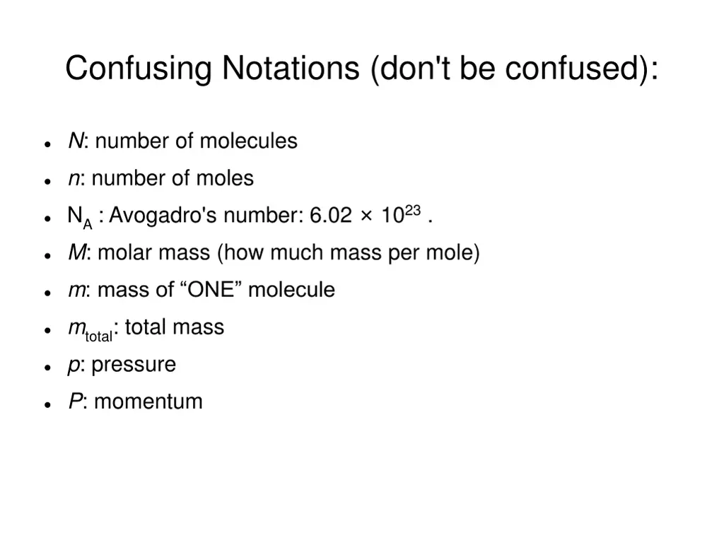 confusing notations don t be confused