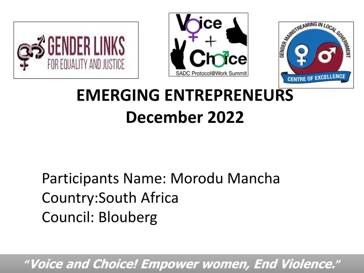 emerging entrepreneurs december 2022