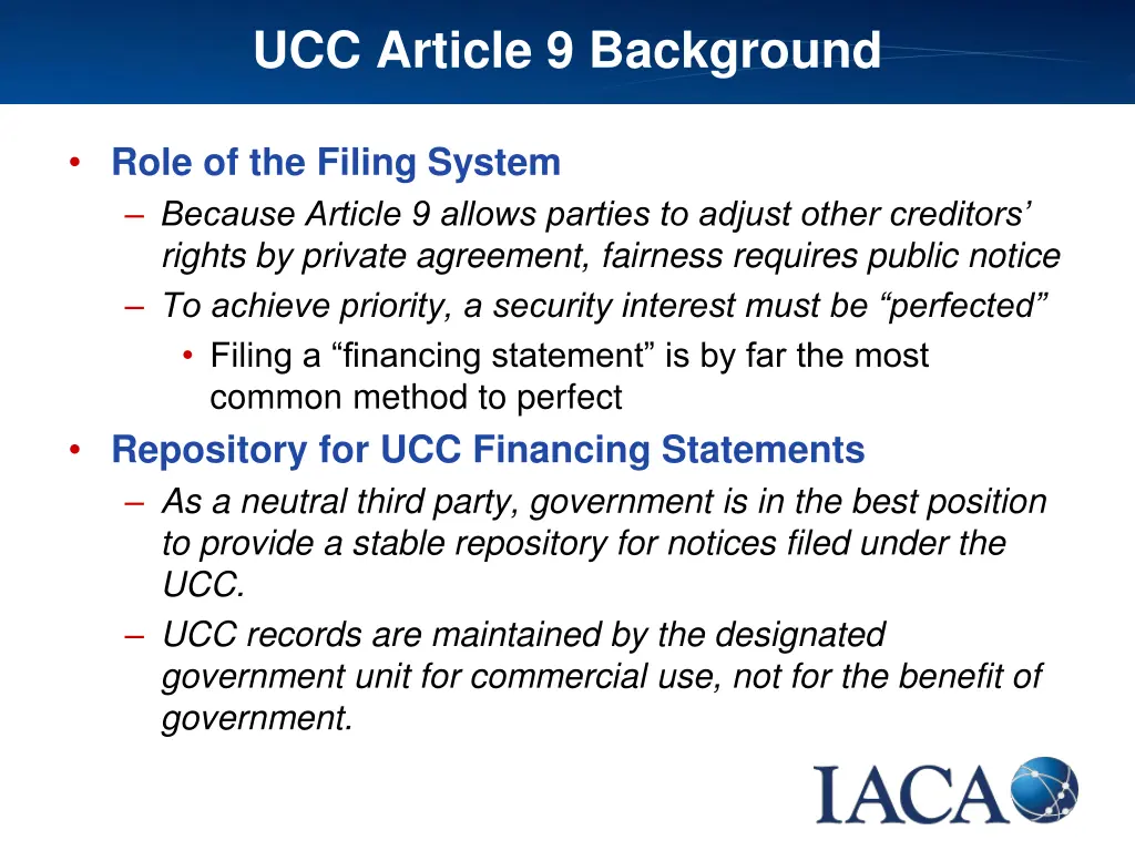 ucc article 9 background