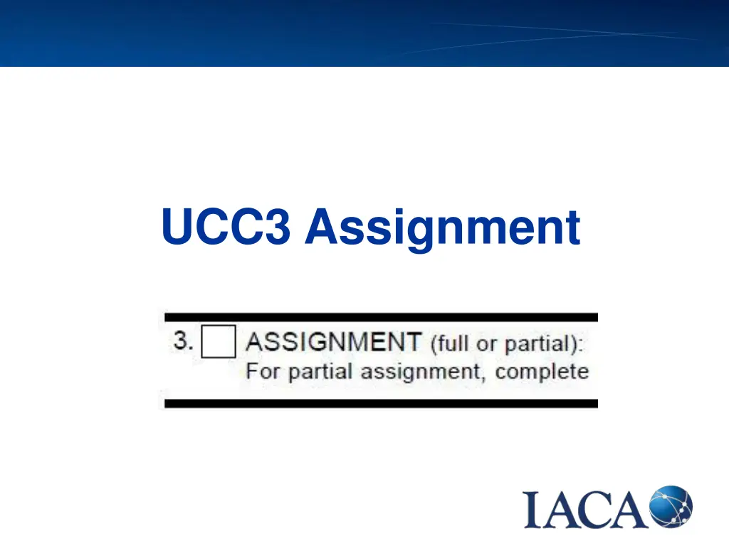 ucc3 assignment