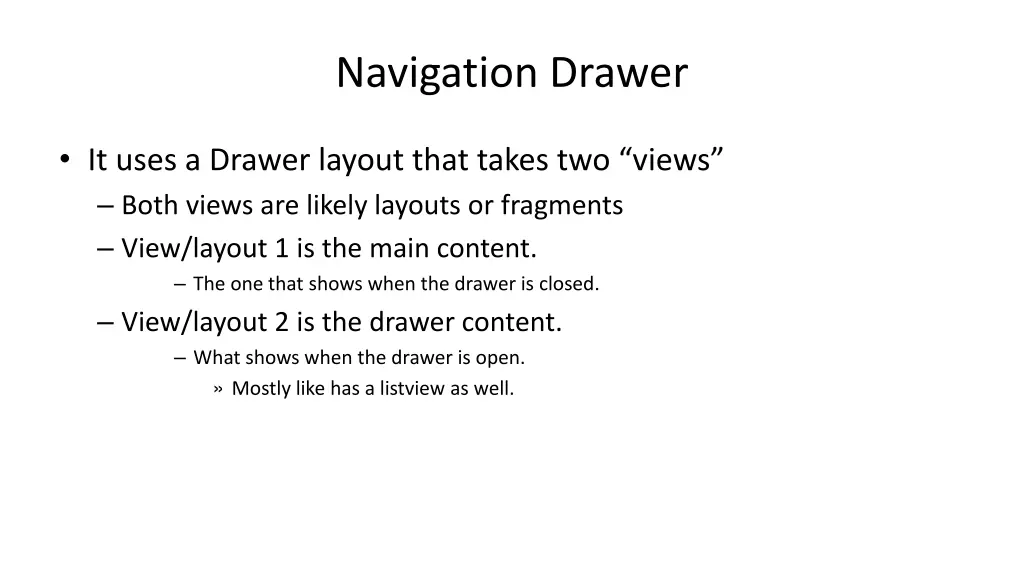 navigation drawer 2