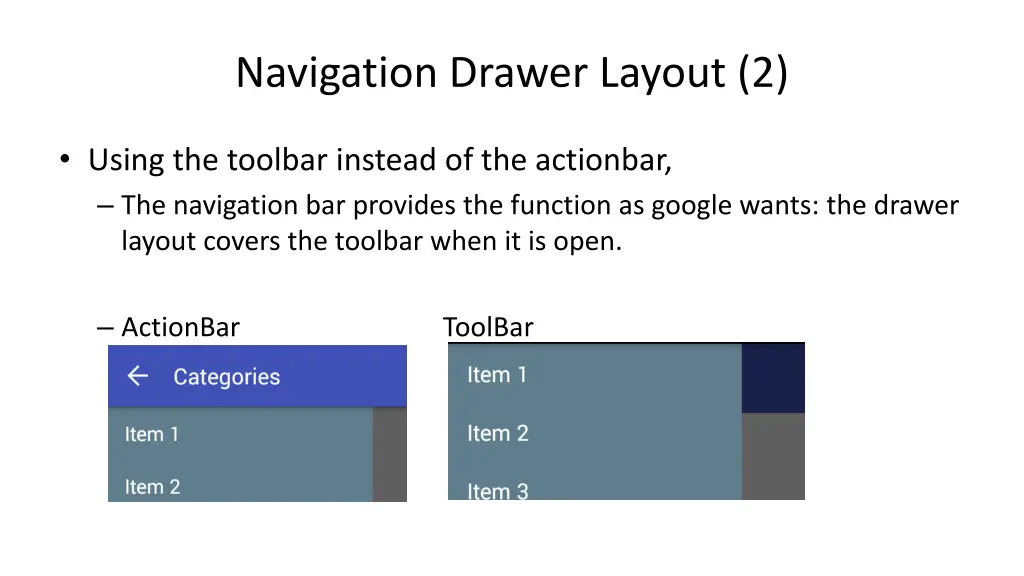 navigation drawer layout 2