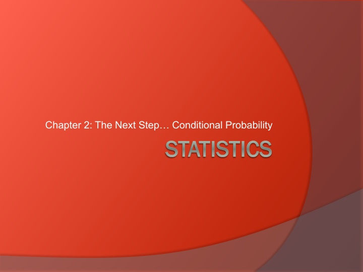 chapter 2 the next step conditional probability