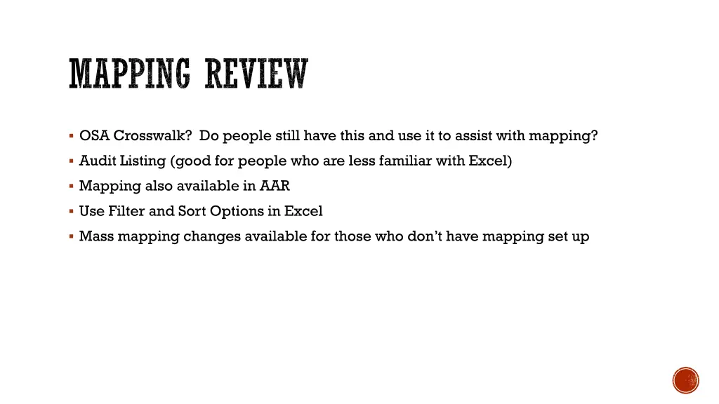 mapping review