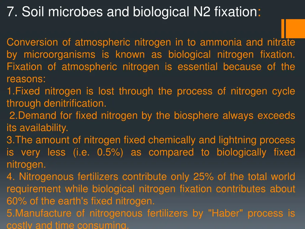 7 soil microbes and biological n2 fixation