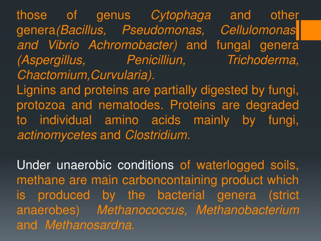 those genera bacillus and vibrio achromobacter