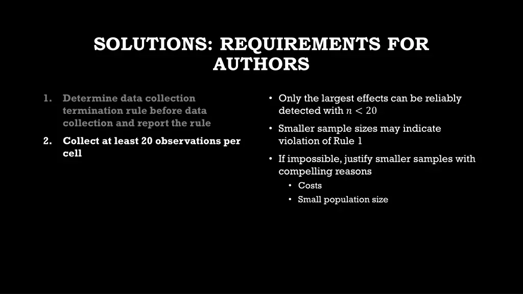 solutions requirements for authors 1