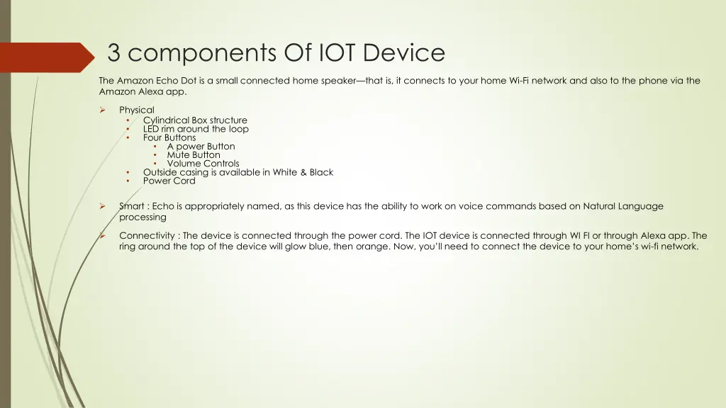 3 components of iot device