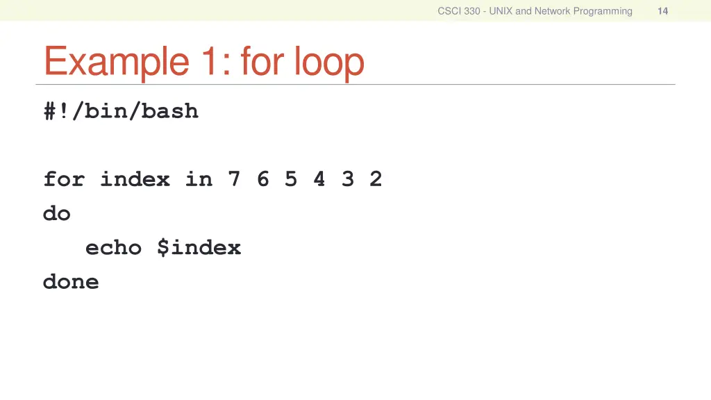 csci 330 unix and network programming 13