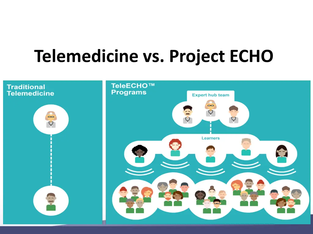 telemedicine vs project echo