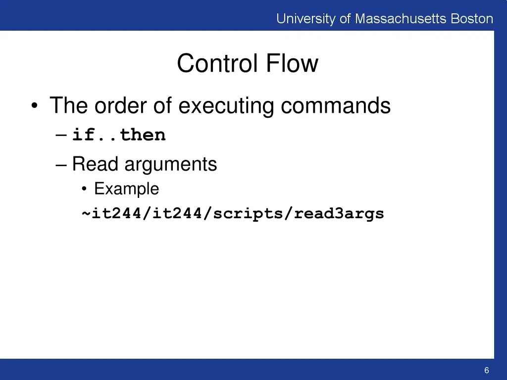 control flow 3