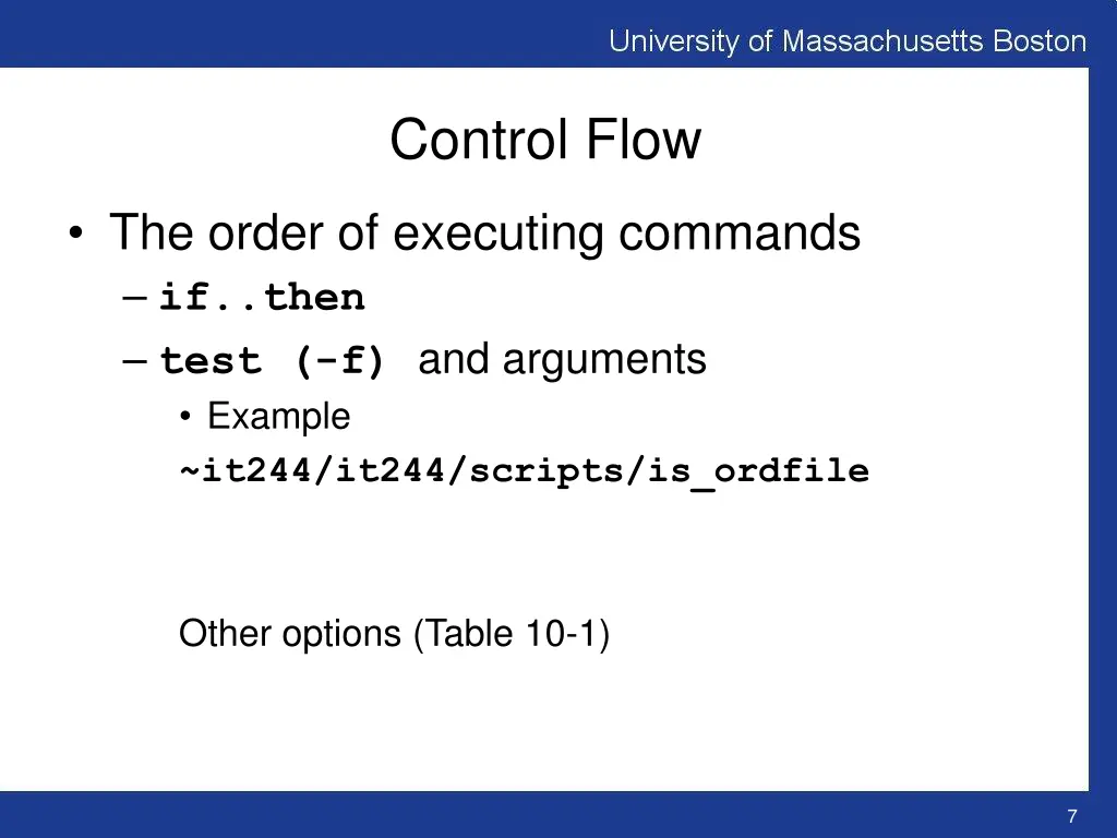 control flow 4