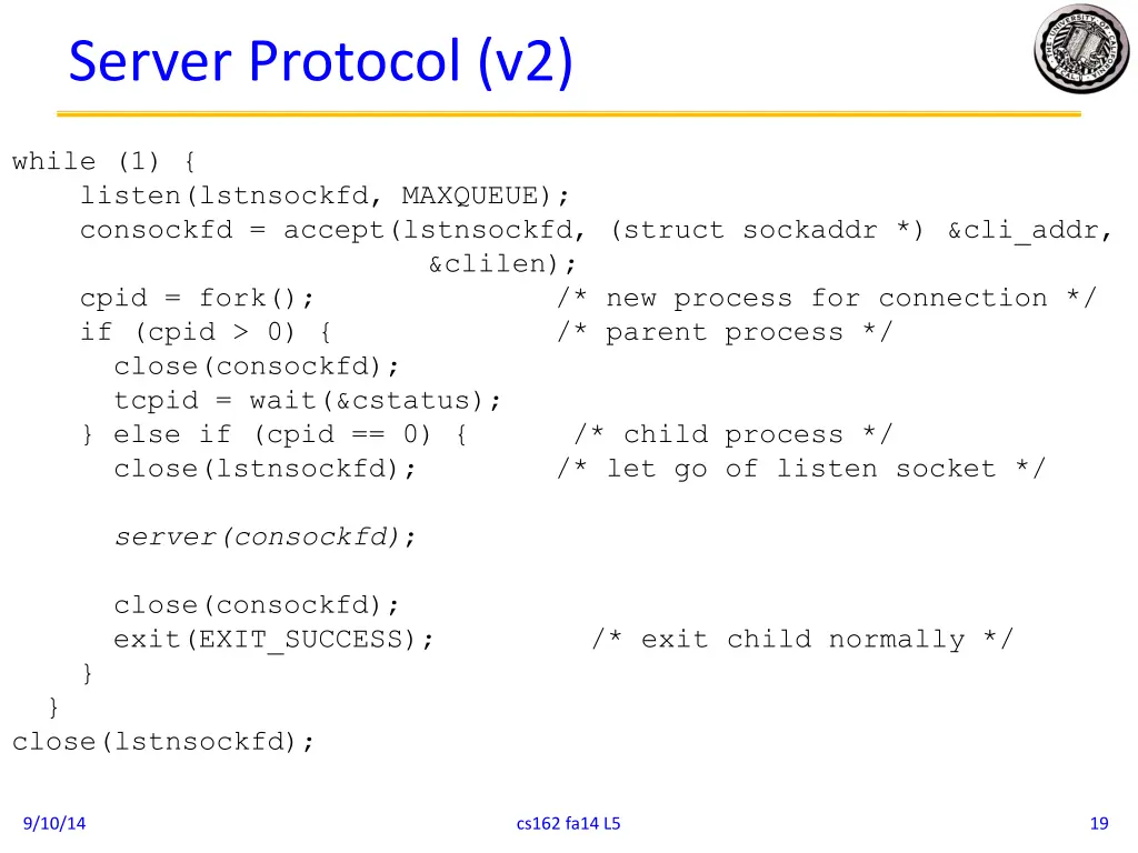 server protocol v2