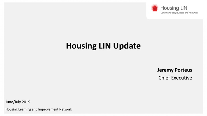 housing lin update