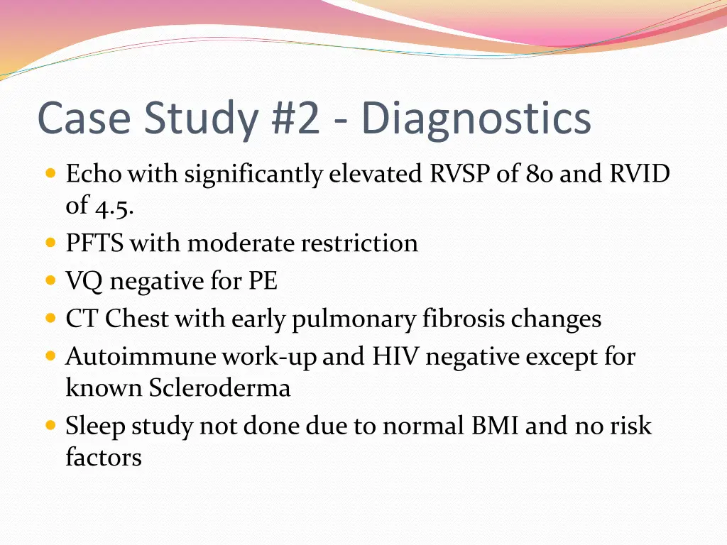 case study 2 diagnostics