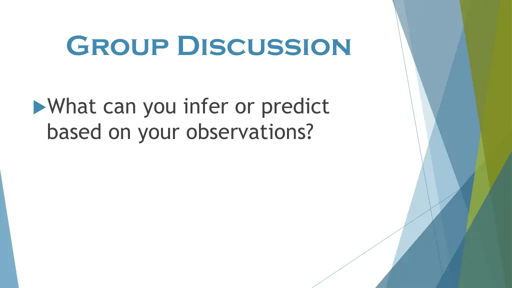 group discussion 1