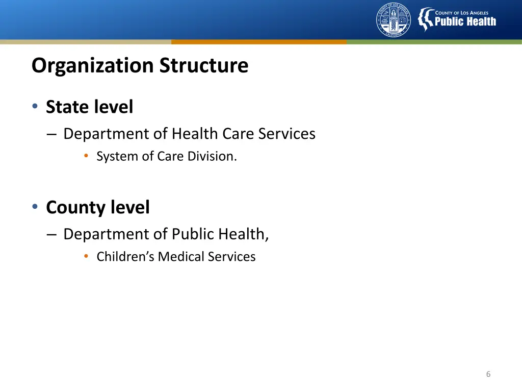 organization structure