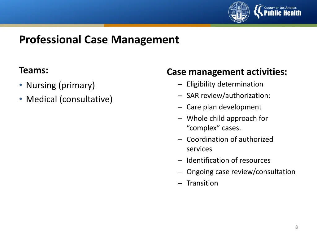 professional case management