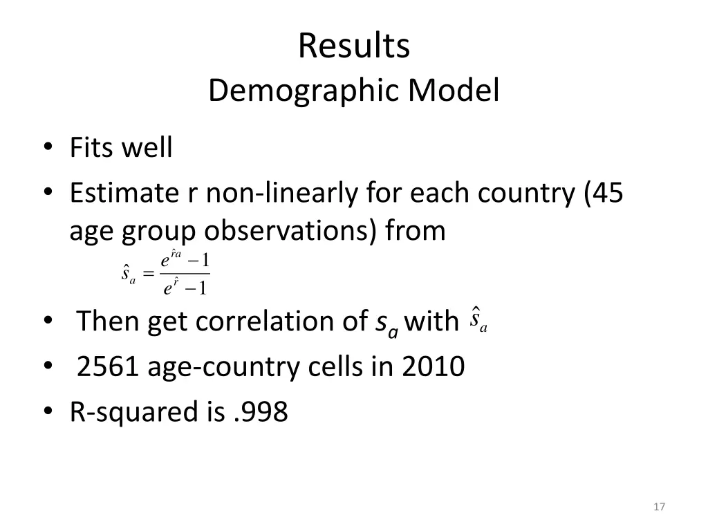 results